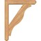 Ekena Millwork Funston Craftsman Smooth Bracket w/ Offset Brace, Western Red Cedar, 5 1/2"W x 28"D x 36"H BKT0604X28X36FST04SWR - alternate 4